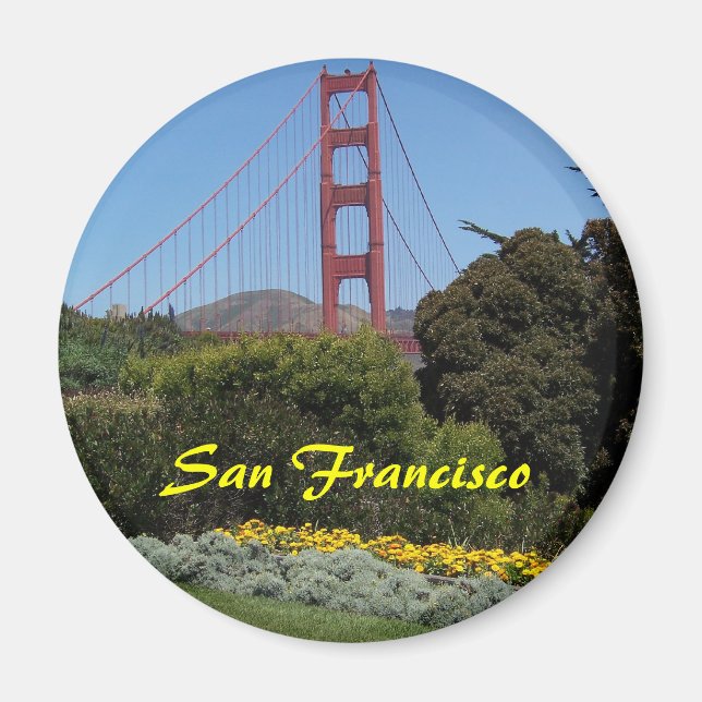 Golden Gate Bridge Magnet (Front)