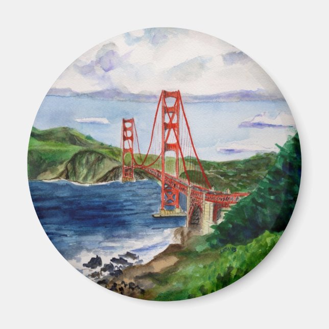Golden Gate Bridge Magnet (Front)