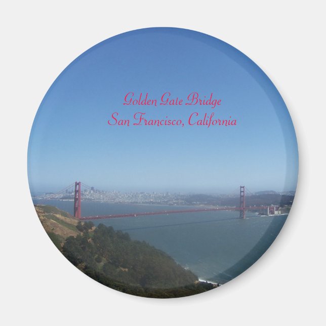 Golden Gate Bridge Magnet (Front)