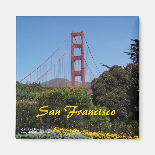 Golden Gate Bridge Magnet (Front)