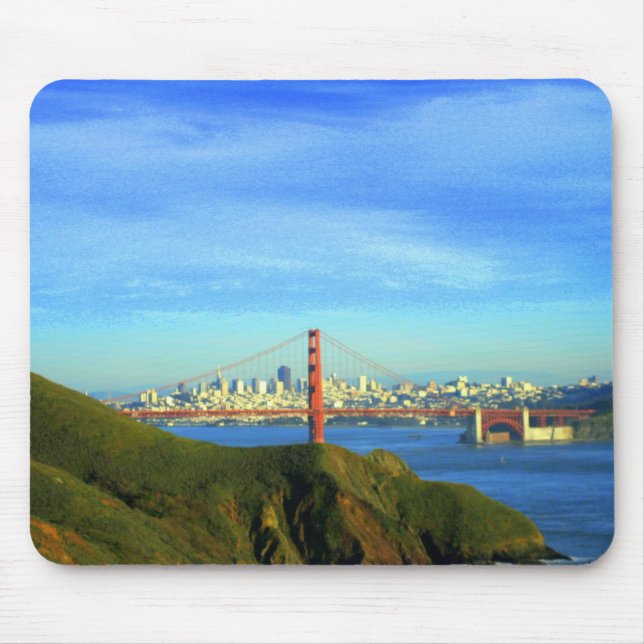 Golden Gate Bridge Mouse Mat (Front)