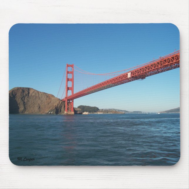 Golden Gate Bridge Mouse Mat (Front)