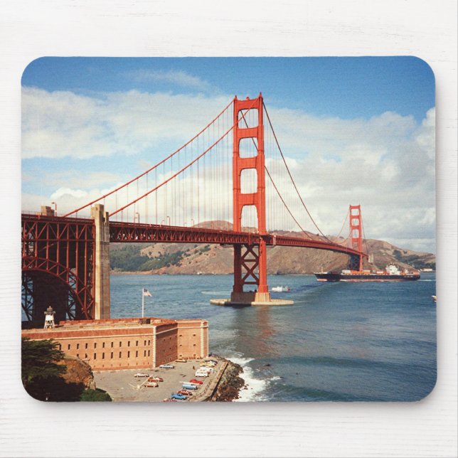Golden Gate Bridge Mouse Mat (Front)