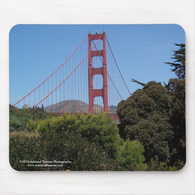 Golden Gate Bridge Mousepad (Front)