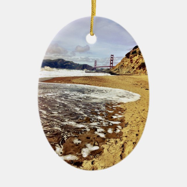 Golden Gate Bridge Ornament (Front)