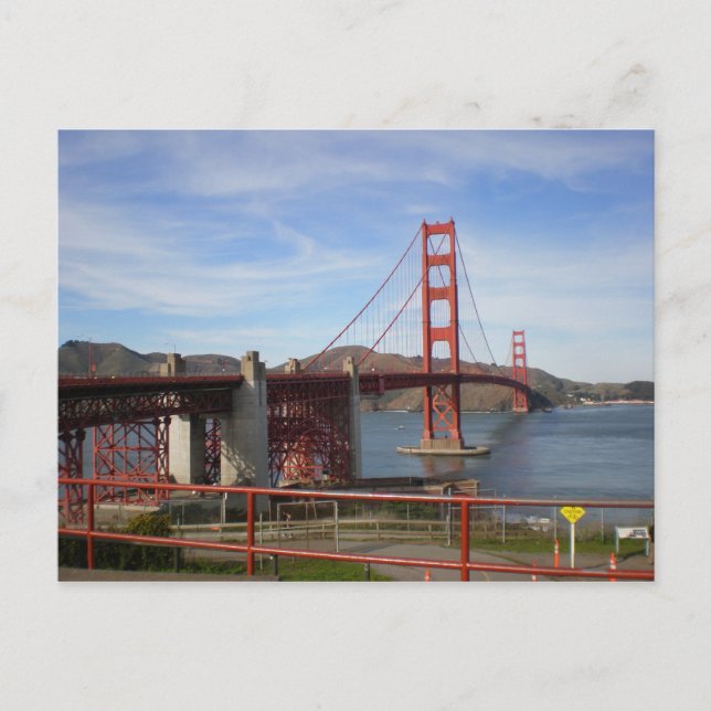 Golden Gate Bridge Postcard (Front)