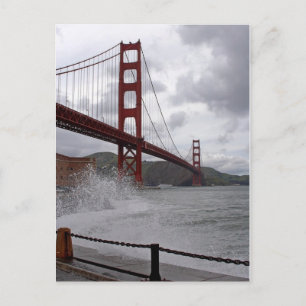 Golden Gate Bridge Postcard