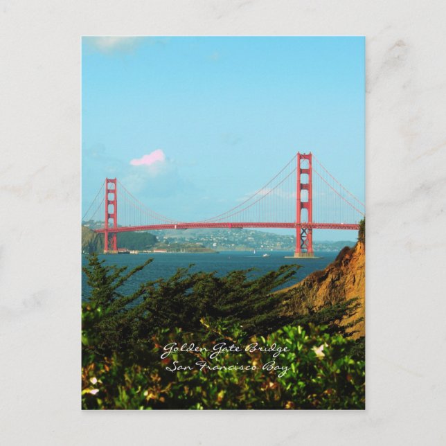 Golden Gate Bridge Postcard (Front)