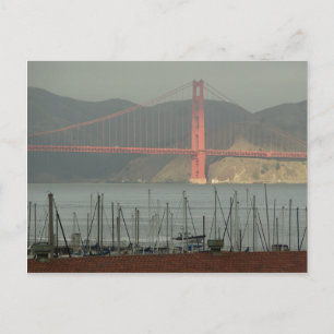 Golden Gate Bridge postcard