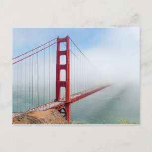 Golden Gate Bridge Postcard