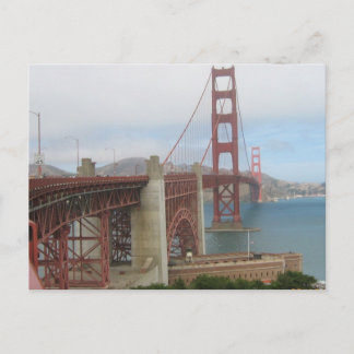 Golden Gate Bridge Postcard
