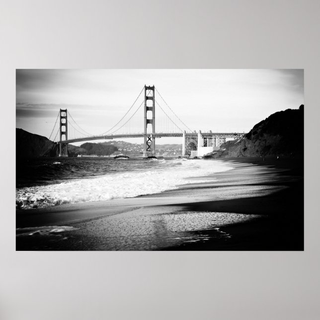 Golden Gate Bridge Poster (Front)