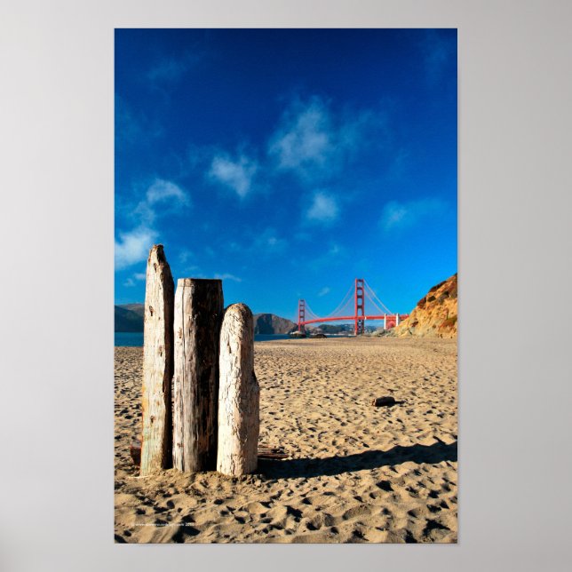 Golden Gate Bridge Poster (Front)