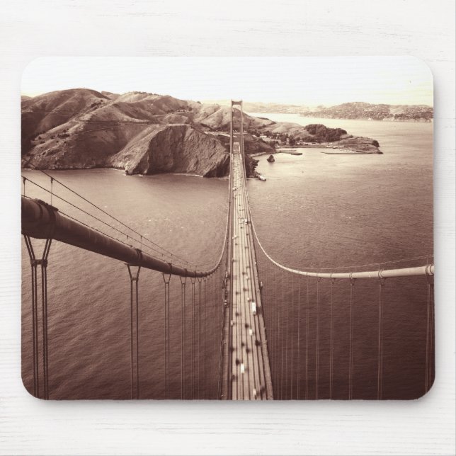 Golden Gate Bridge San Fran California Mouse Mat (Front)