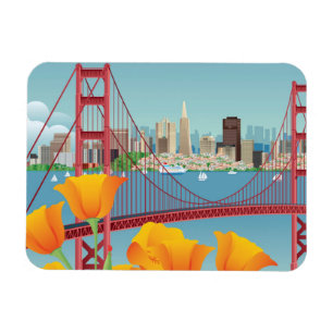 Golden Gate Bridge   San Francisco, CA Magnet