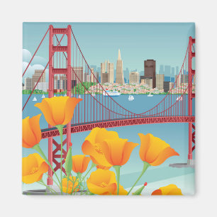 Golden Gate Bridge   San Francisco, CA Magnet