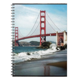Golden Gate Bridge San Francisco CA Notebook