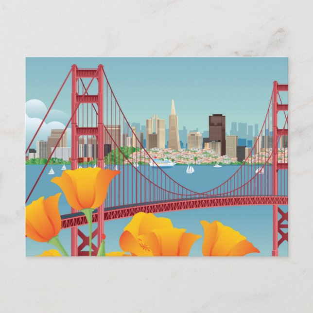 Golden Gate Bridge | San Francisco, CA Postcard (Front)