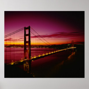 Golden Gate Bridge, San Francisco, California, 5 Poster