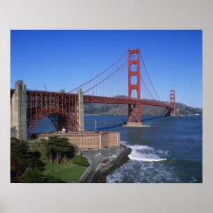 Golden Gate Bridge, San Francisco, California, 8 Poster