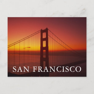Golden Gate Bridge, San Francisco, California, 9 Postcard