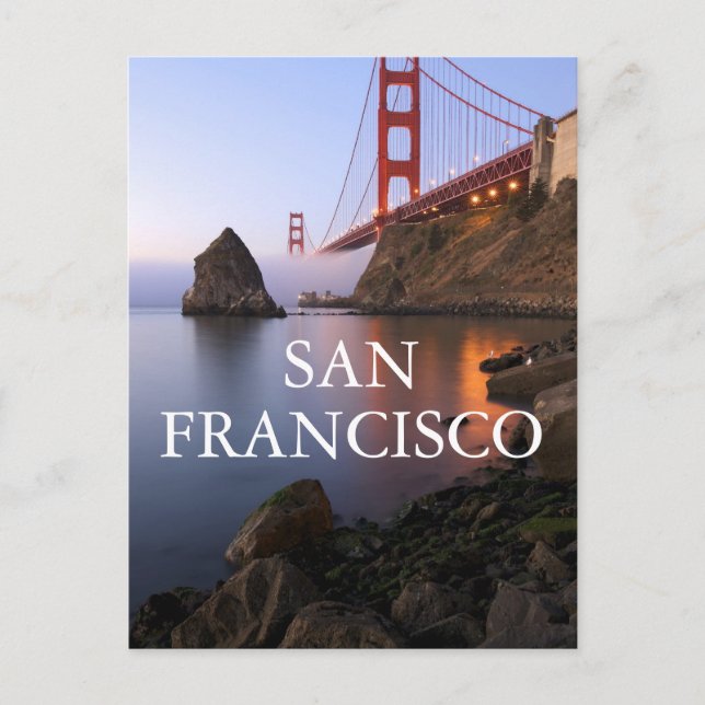 Golden Gate Bridge | San Francisco California Postcard (Front)