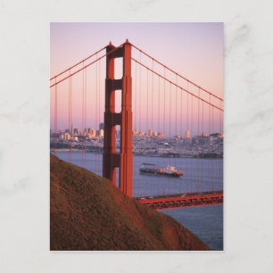 Golden Gate Bridge; San Francisco; California; Postcard