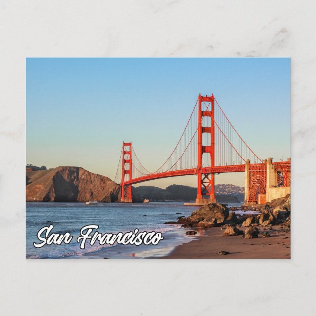 Golden Gate Bridge, San Francisco, California Postcard (Front)
