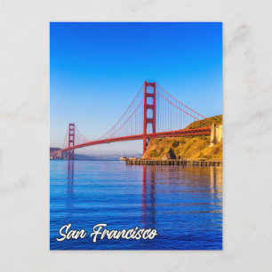 Golden Gate Bridge, San Francisco, California Postcard