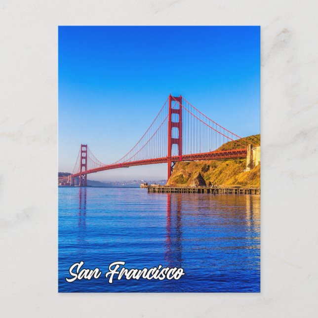 Golden Gate Bridge, San Francisco, California Postcard (Front)