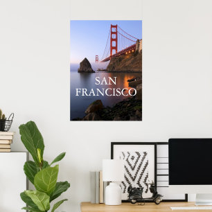 Golden Gate Bridge   San Francisco California Poster