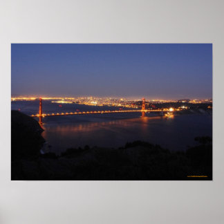 Golden Gate Bridge,  San Francisco, California Poster