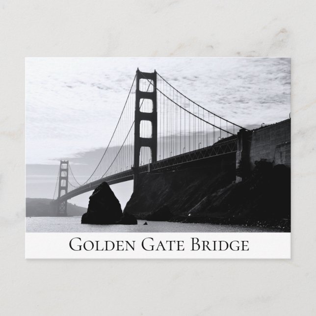Golden Gate Bridge San Francisco California USA Postcard (Front)