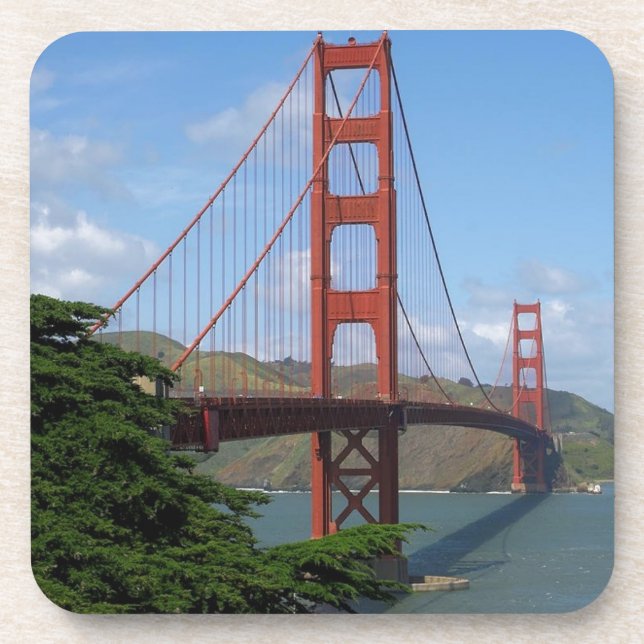 Golden Gate Bridge, San Francisco Coaster (Front)