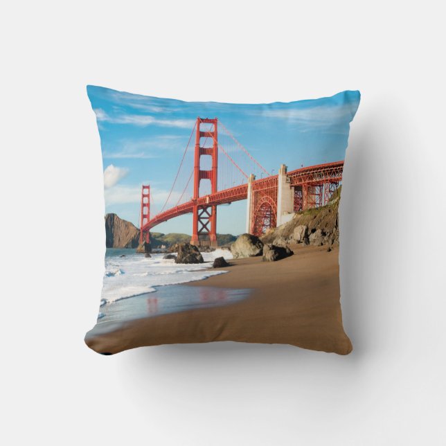 Golden Gate Bridge | San Francisco Cushion (Front)
