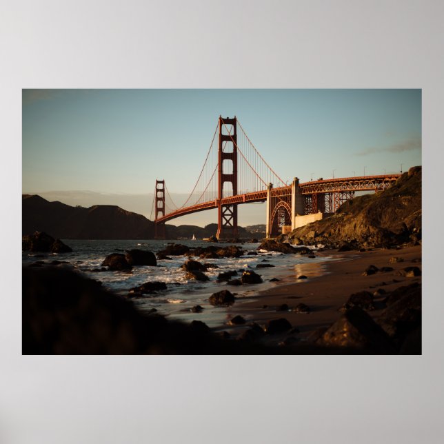 GOLDEN GATE BRIDGE, SAN FRANCISCO DURING DAY POSTER (Front)