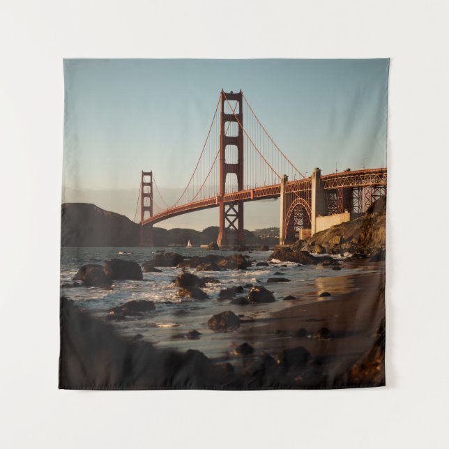 GOLDEN GATE BRIDGE, SAN FRANCISCO DURING DAY TAPESTRY (Front)