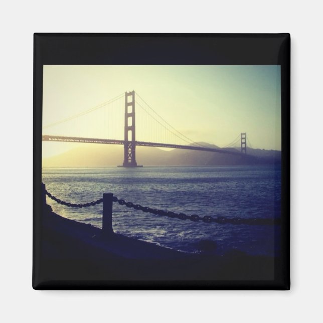 Golden Gate Bridge - San Francisco Magnet (Front)