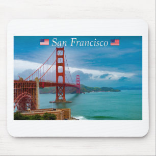 Golden Gate Bridge San Francisco Mouse Mat