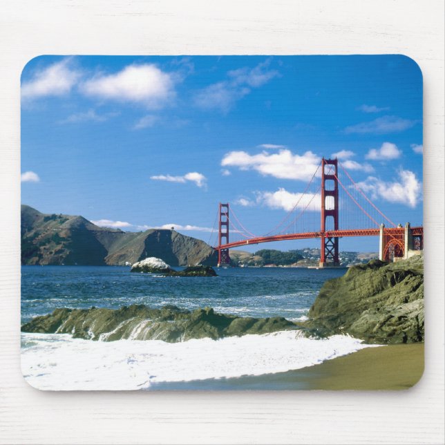 Golden Gate Bridge San Francisco Mousepad (Front)
