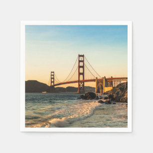 Golden Gate Bridge, San Francisco Napkin