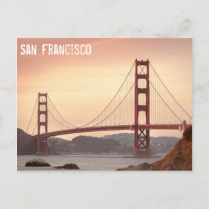 Golden Gate Bridge, San Francisco Postcard