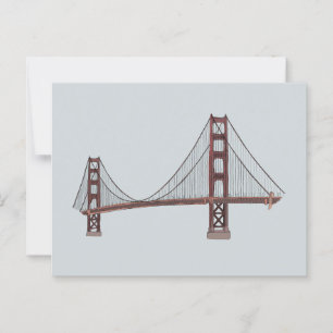 Golden Gate Bridge - San Francisco - Postcard