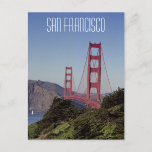 Golden Gate Bridge, San Francisco Postcard
