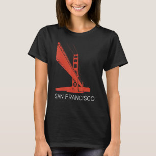 Golden Gate Bridge Skyline California San Francisc T-Shirt