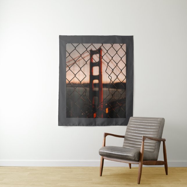 Golden gate bridge tapestry (In Situ)