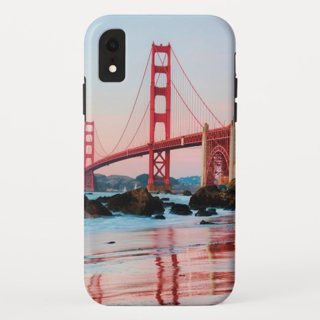 Golden gate bridge throw pillow Case-Mate iPhone case (Back)