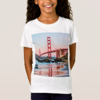 Golden gate bridge throw pillow