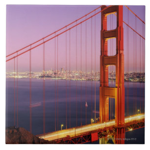 Golden Gate Bridge Tile