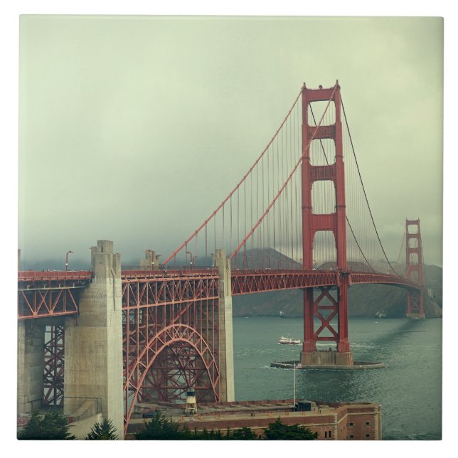 Golden Gate Bridge Tile (Front)
